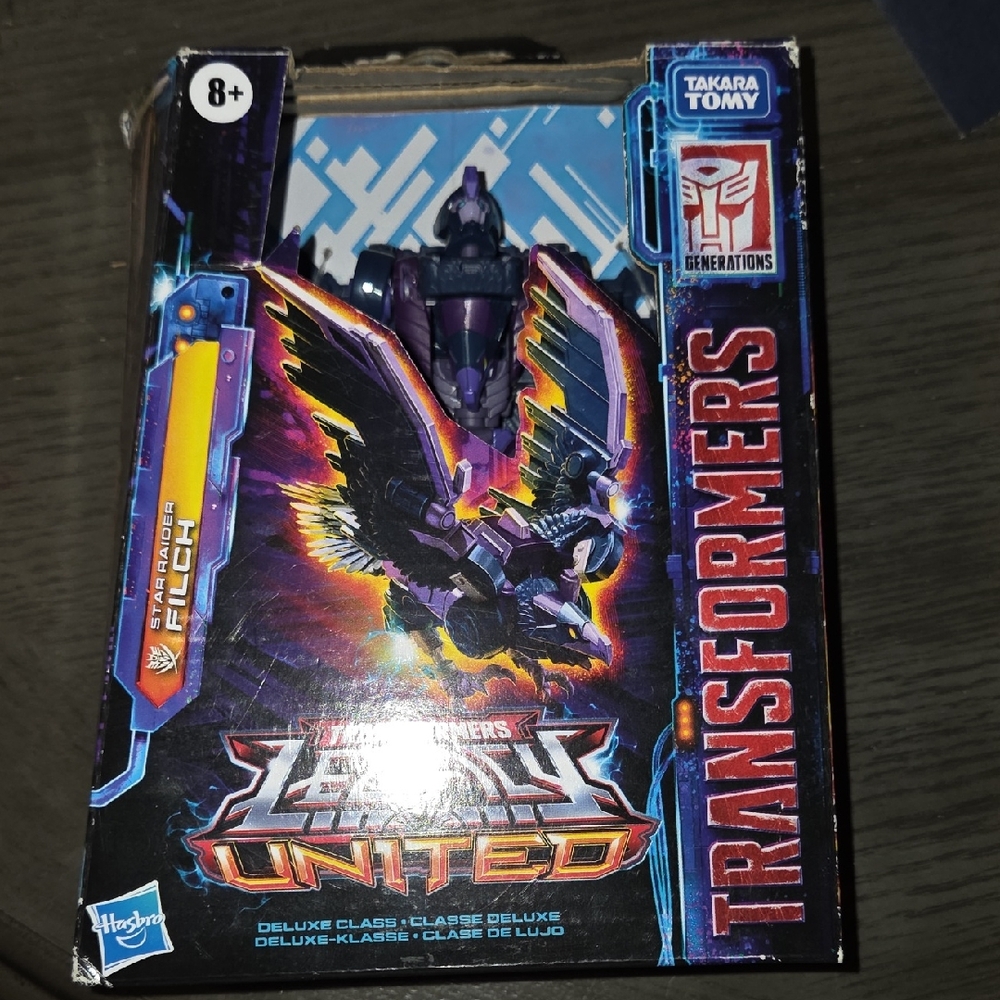 TRANSFORMERS Legacy United Deluxe Star Raiders FILCH ACTION FIGURE EXCLUSIVE